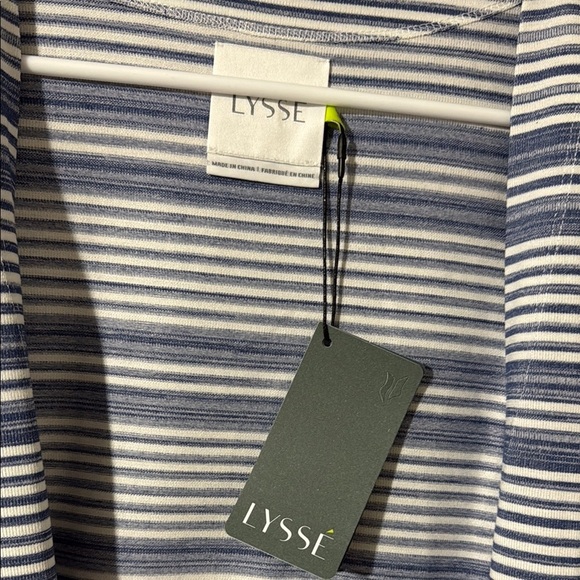 Lysse Blue and White Striped Mini Dress - Picture 2 of 8